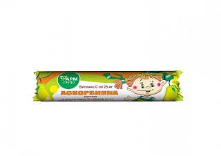 Аскорбинка таб груша 3г N10 (Фармгрупп)