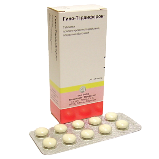 Гино-тардиферон таб п/о N30 (ПьерФабр)