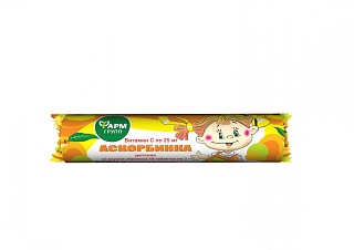 Аскорбинка таб абрикос 3г N10 (Фармгрупп)