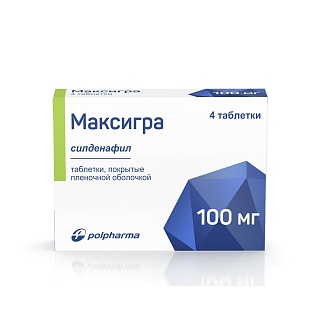 Максигра таб п/пл/о 100мг N4 (Акрихин)