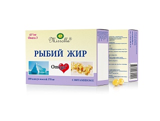 Рыбий жир вит Е капс N100 (Мирролла)