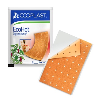 Пластырь Экопласт перцов Экохот 6х10см (НордеПласт)
