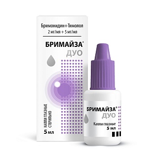 Бримайза Дуо капли глаз 5мл (ОТИСИ)