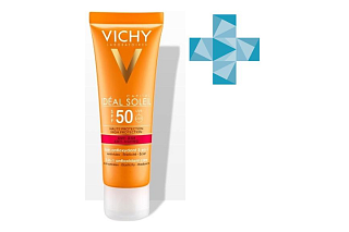 Виши Капиталь Солей SPF50 Уход 3в1 с антиоксид 50мл (Лореаль)