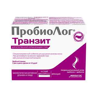 Пробиолог транзит саше 6,5г N14 (Майоли Спиндлер)