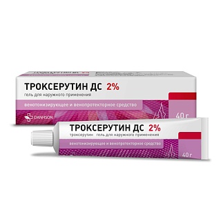 Троксерутин ДС гель 2% 30г (Дансон-БГ)