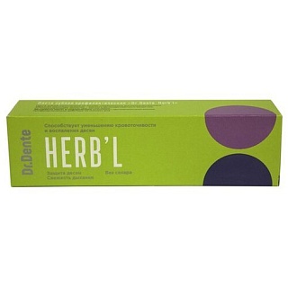 з/паста профилакт Dr Dente Herbl 130г (Орбита)