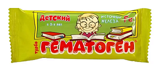 Гематоген Турбо дет школьник 30г (Фарм-Про)