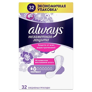 Олвейз прокл ежедневн нормал аромат Незаметная защита N32 (Проктер)