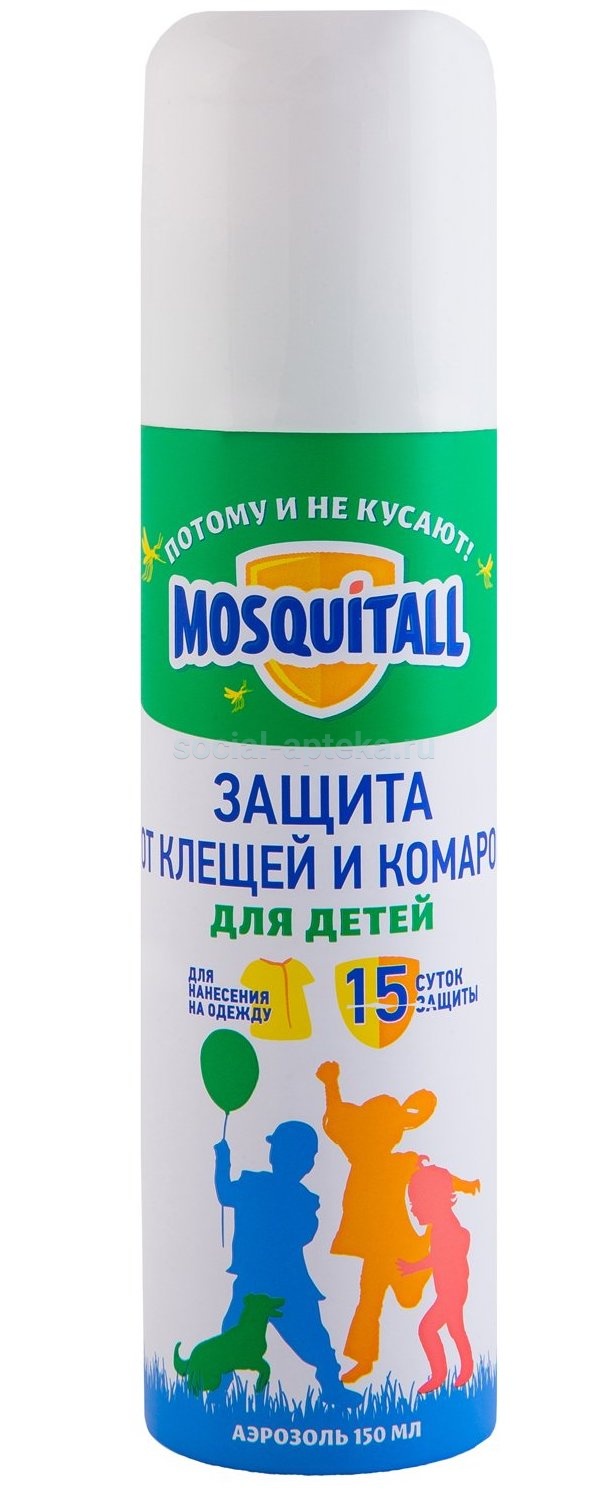 Москитол аэр Защита от клещей 150мл (Россия)