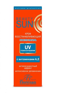 Флоресан крем восстан после загара вит А Е Ф-286 100мл (Флоресан)