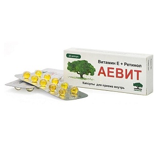 Аевит капс 0,2г N10 (Мелиген)