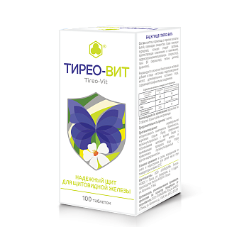 Тирео-Вит Лапчатка белая плюс таб N100 (Парафарм)