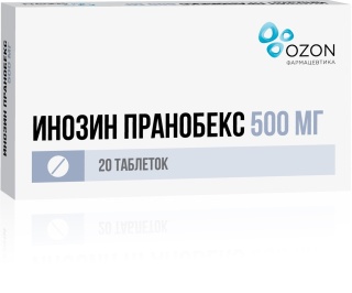 Инозин Пранобекс таб 500мг N20 (Озон)
