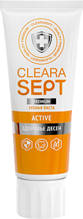 Клерасепт з/паста Актив Здоровье десен 75мл (СвиссФарм)