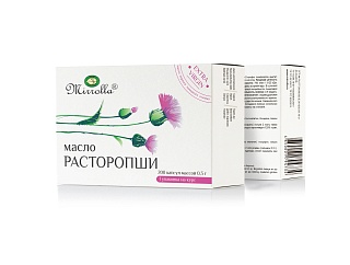 Расторопши масло капс N200 (Мирролла)