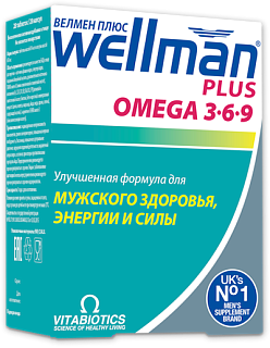 Велмен Плюс омега 3/6/9 капс N28/таб N28 (Витабиотикс)