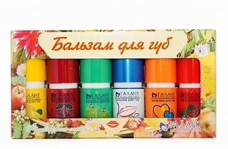 Фруктовый бальзам д/губ 6 вкусов N24 (Галант Косметик)
