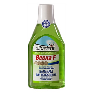 Весна Ф бальзам пр/кариес 400мл (ХБО Вита)