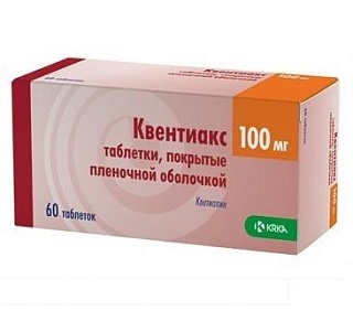 Квентиакс таб п/о 100мг N60 (КРКА)