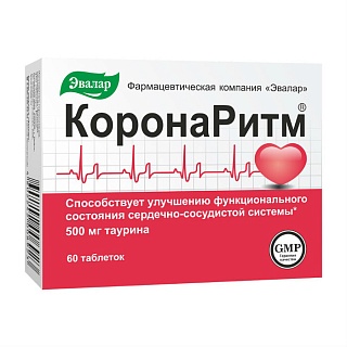 КоронаРитм таб N60 (Эвалар)