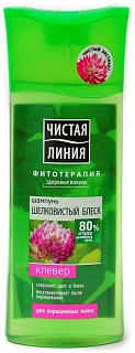 Чистая линия Шампунь клевер д/окраш волос 250мл (Калина)