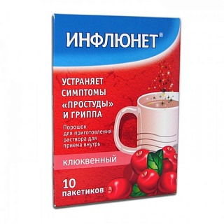 Инфлюнет пак 5г клюква N10 (Сотекс)