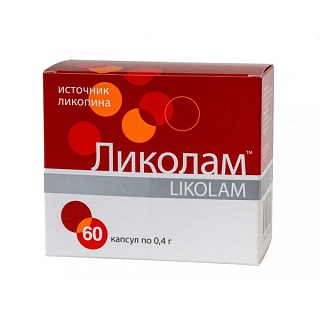 Ликолам капс 0,4 N60 (Бионет)