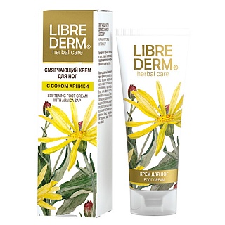 Либридерм крем д/ног смягч сок арники 75мл (Зелдис)
