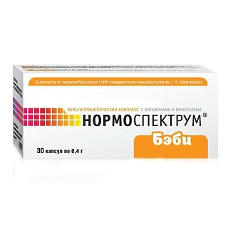 Нормоспектрум Бэби капс 0,4г N30 (Амфита НПФ)
