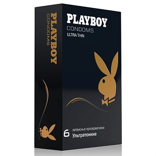 Презервативы Playboy ультратонкие N6 (Медком)