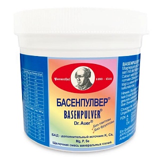 Басенпулвер пор д/р-ра внутрь 150г (Натурлих)