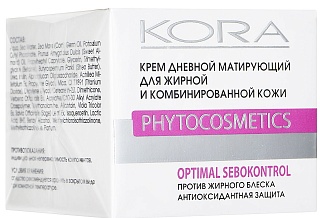 Купить кора крем днев матирующ д/жирн/комбин кожи 50мл (фитопром) Кора Крем днев матирующ д/жирн/комбин кожи 50мл (Фитопром)