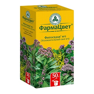 Успокоительный сбор №3 Фитоседан 50г (Европлант)