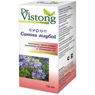 Доктор Вистонг сироп Синюхи 150мл (РИАПанда)