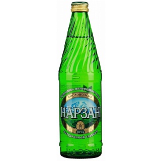 Вода мин Нарзан нат газ 0,5л (Нарзан)