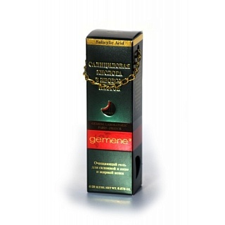 Gemene Гель салициловая к-та в ивовом настое 20мл (ДНЦ Косметика)