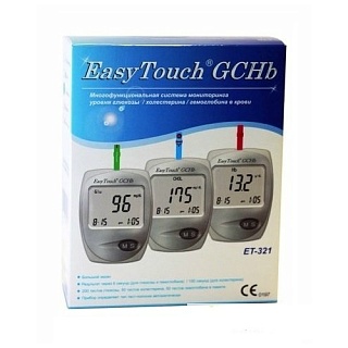 Система Easy Touch изм глюкоз/холест/гемоглоб ЕТ-321)