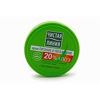 Чистая линия Крем питание и увлажнение д/лица и тела 50мл (Калина)