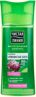 Чистая линия Шампунь клевер 400мл (Калина)