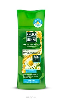Чистая линия Шампунь ромашка 250мл (Калина)