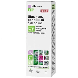 Шампунь репейный пр/выпад волос 200мл (Эльфарма)