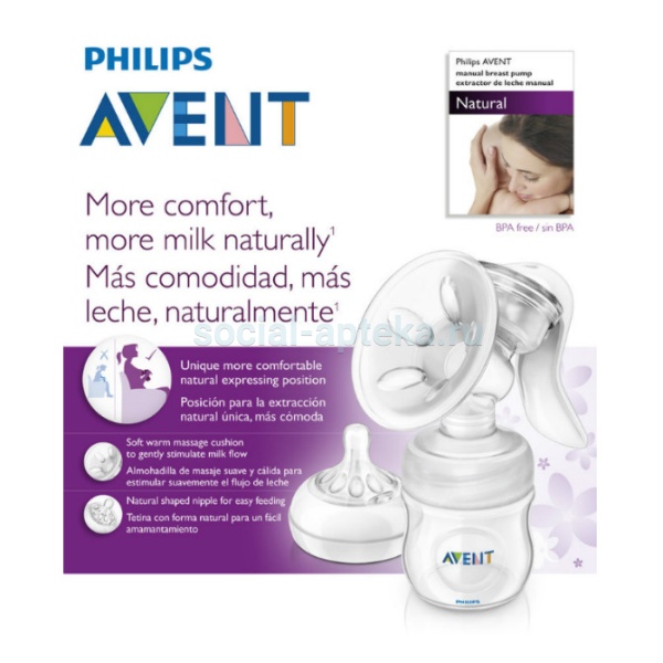 Как собрать/разобрать молокоотсос Philips Avent Comfort?